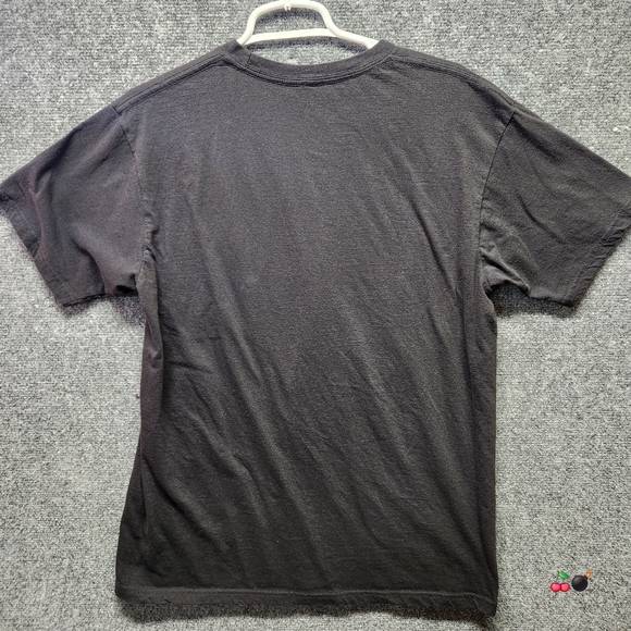 Dog Limited T-Shirt Womens Large Black Adopt A Dog Rainbow Graphic Tee - Picture 8 of 11